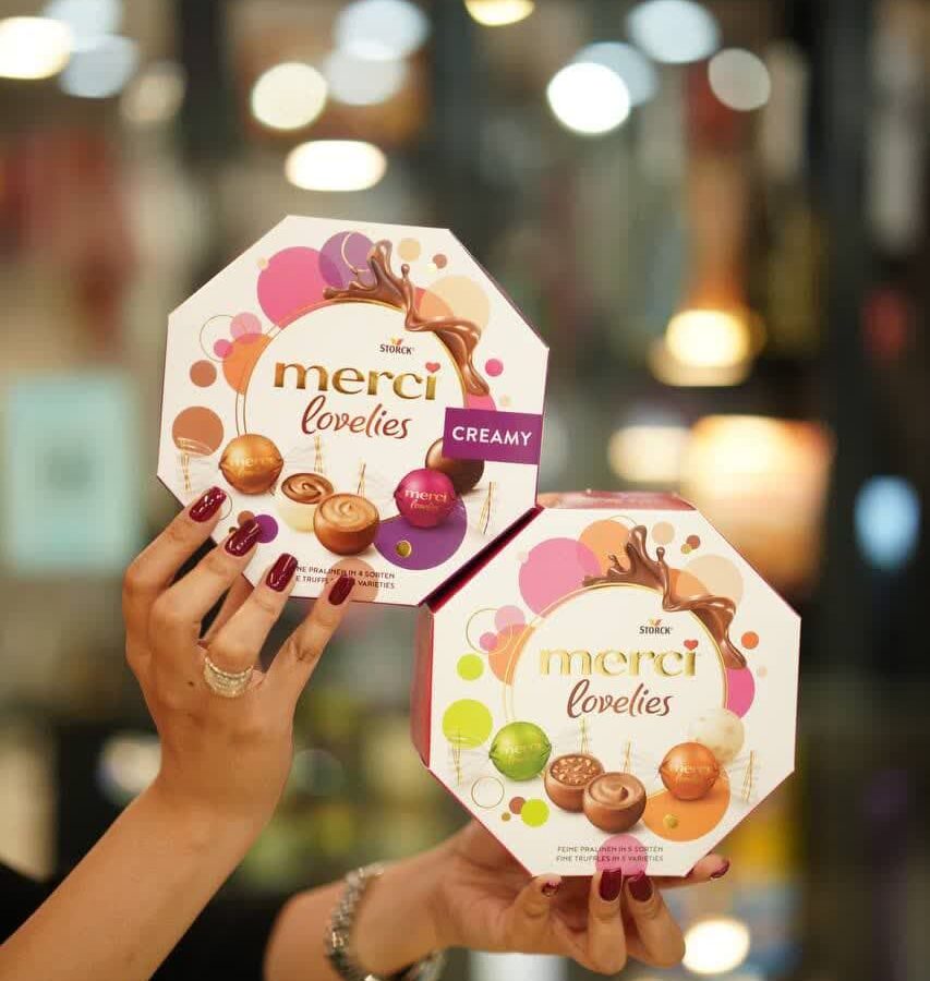 شکلات مرسی لاویز(merci Lovelies)