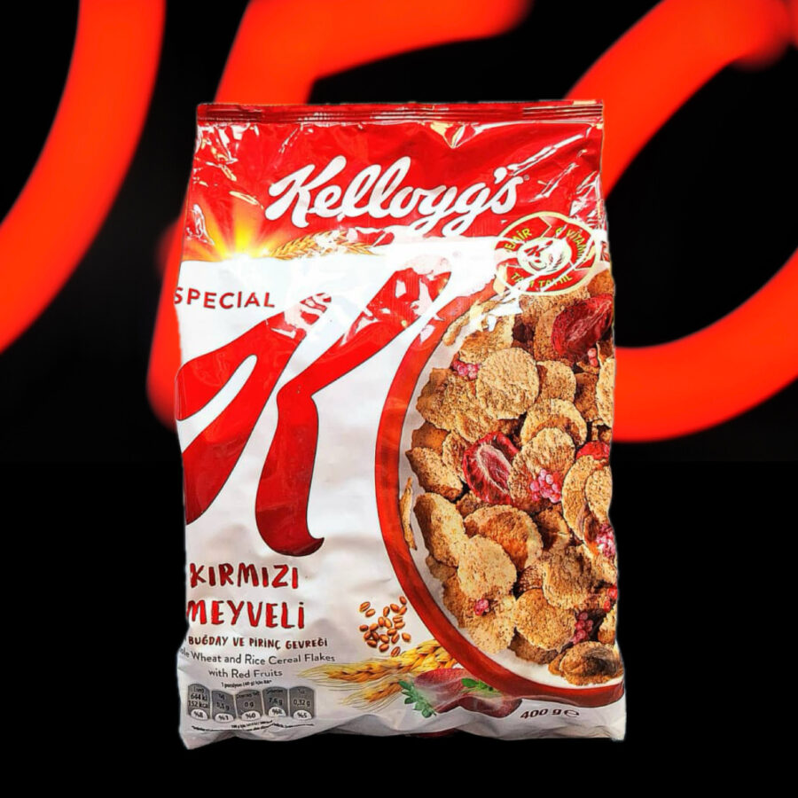 کورن فلکس اسپشیال کی با میوه‌های قرمز (Special K)