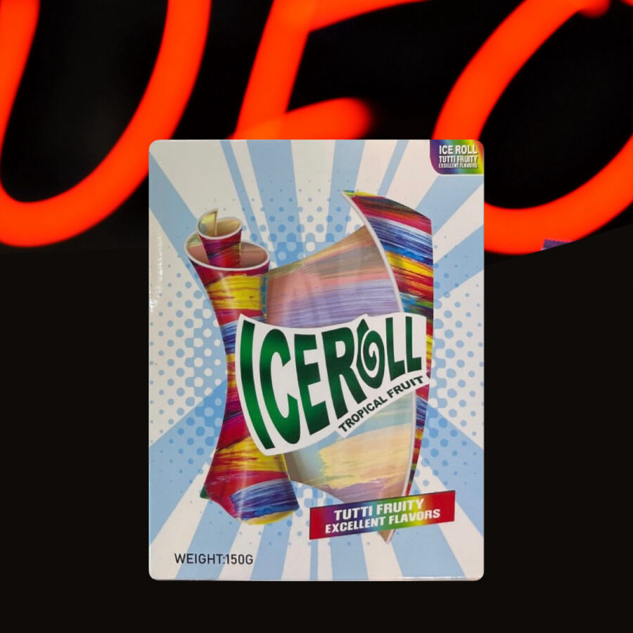 آیس رول طعم میوه‌های استوایی (Ice Roll Tropical Fruit)