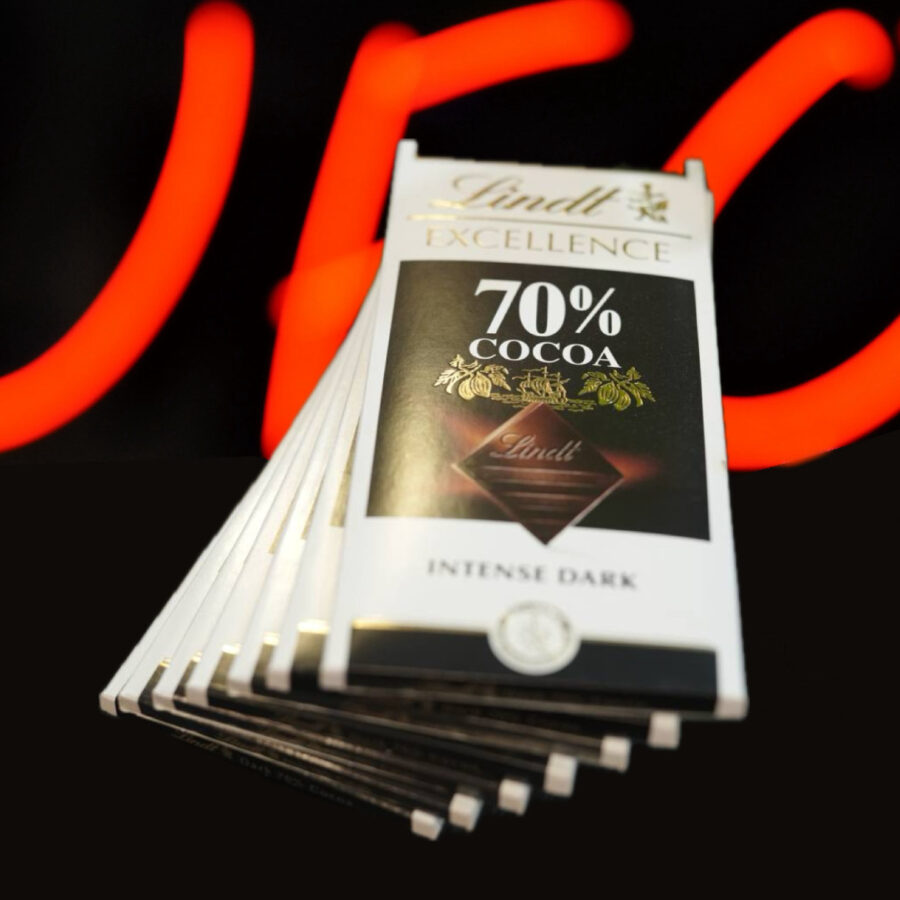 شکلات تلخ تخته ای لینت (Lindt)