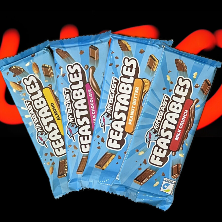 Screenshot تابلت مستر بیستMrBeast (Feastables)