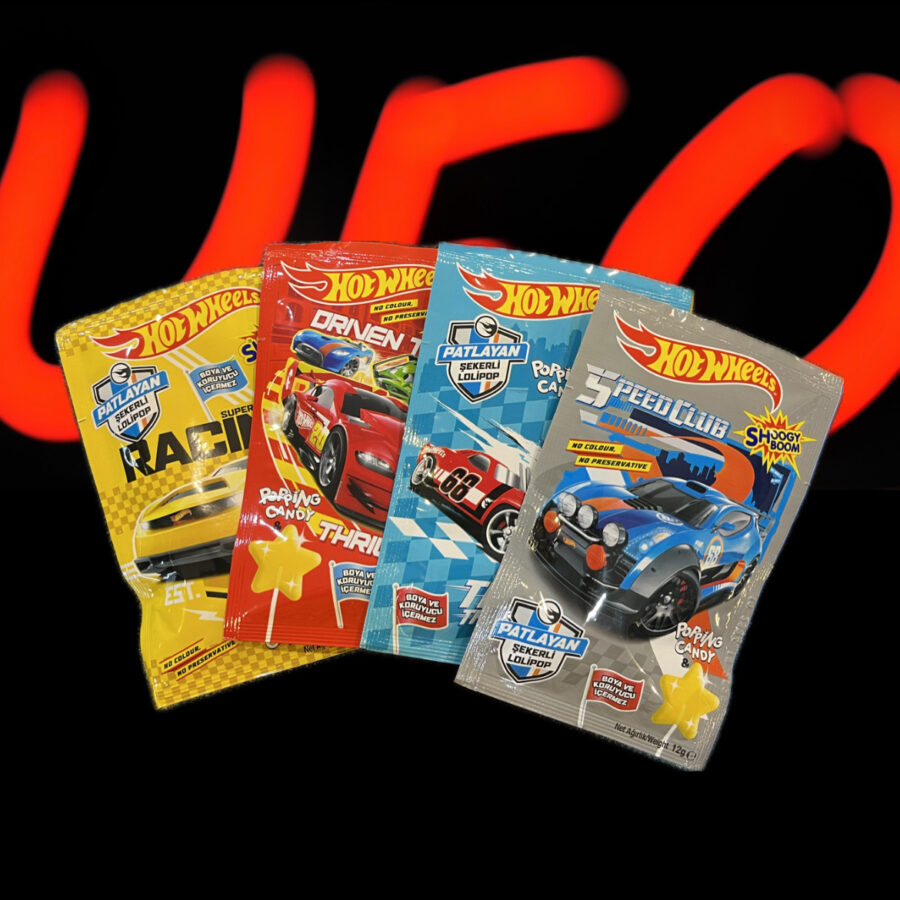 آبنبات چوبی جرقه ای(Hot Wheels)