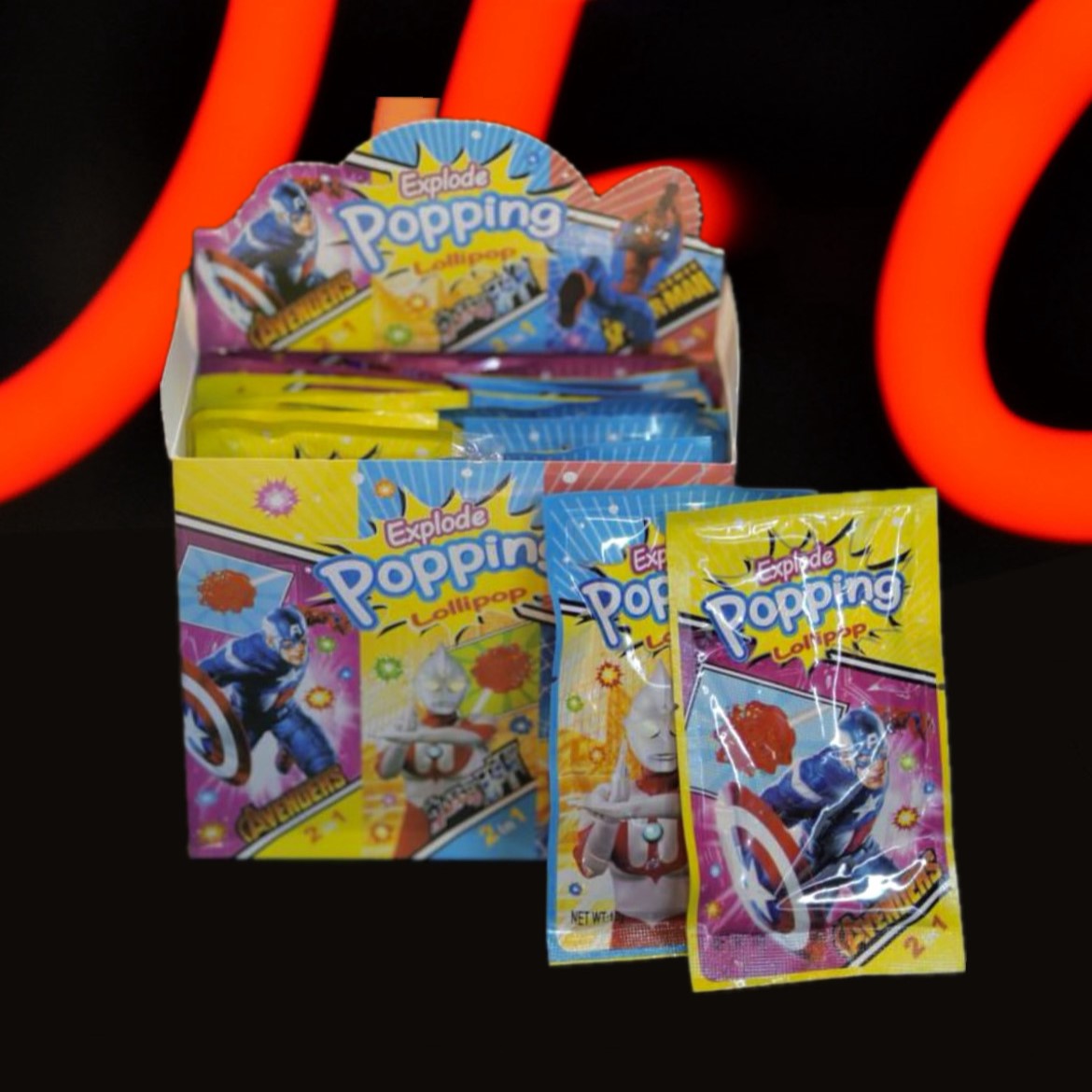 CC663343-8FB9-453E-9D85-10A5827EAB45 آبنبات پاپینگ چوبی (Hot Wheels ) - Image 1