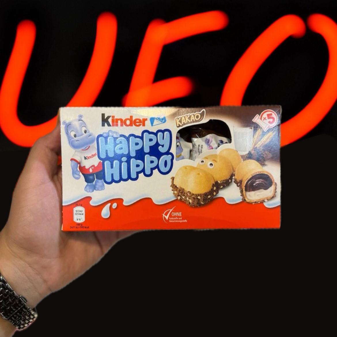 4A6A600C-A2F2-447E-93DE-525A8E804CAB کیندر هپی هیپو ( Kinder Happy Hippo) - Image 1